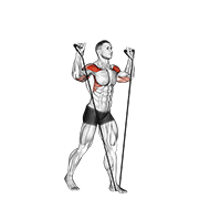 نحوه‌ی اجرای حرکت کش شانه پرس