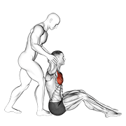 نحوه‌ی اجرای حرکت پشت سر سینه کشش